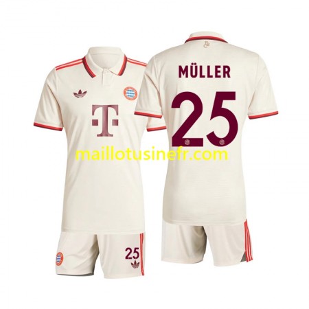 Maillot de Foot Bayern Munich Muller 25 Troisième 2024-25 - Enfant Maillot de Foot Bayern Munich Muller 25 Troisième 2024-25 - Enfant
